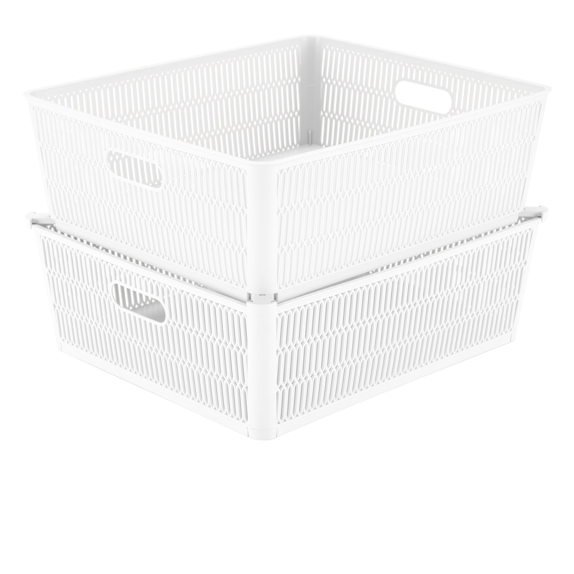 Slide 2 Stack It -2 pack-White 1