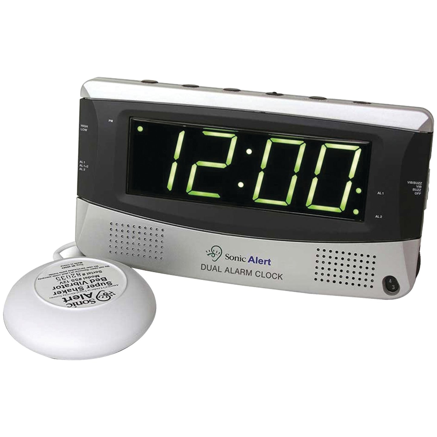 Sonic Boom Daul Alarm Clock