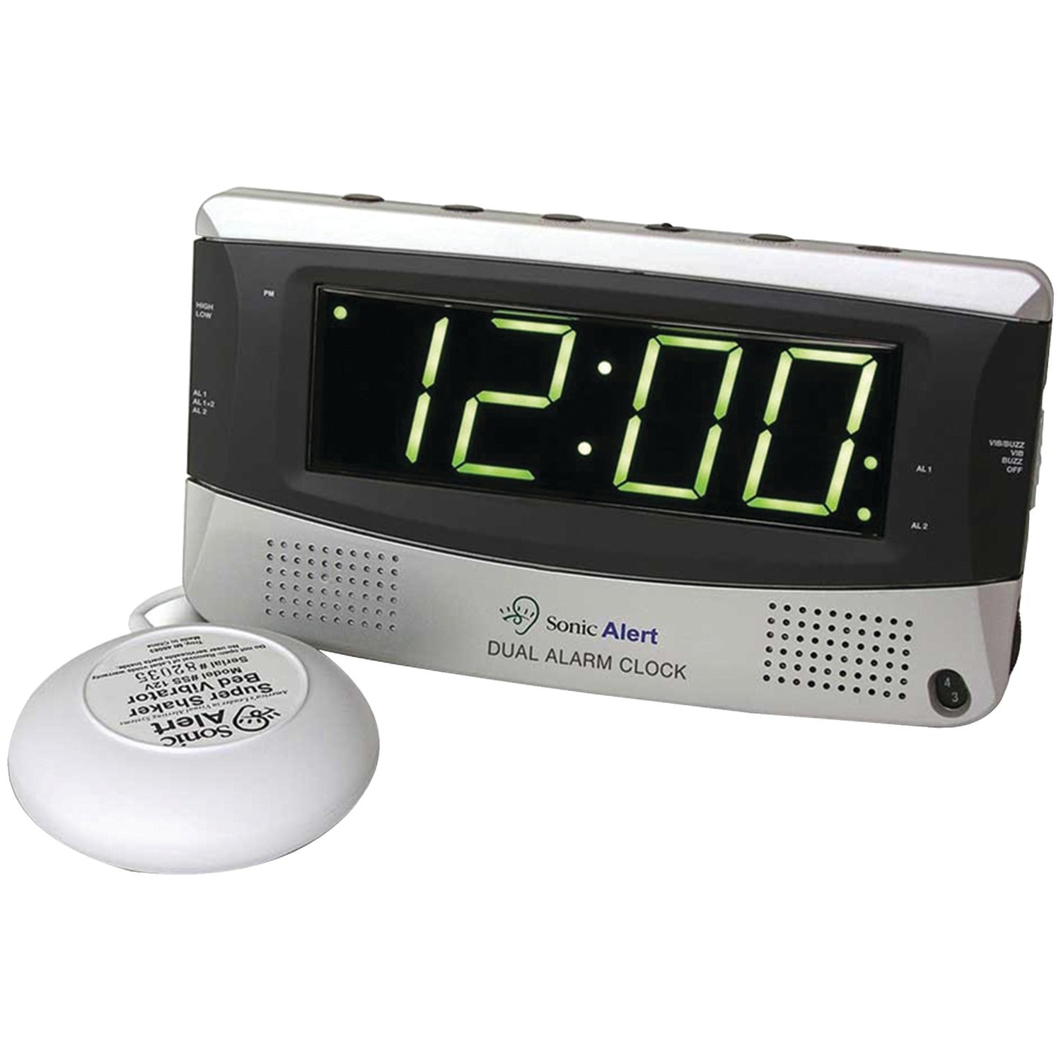 Sonic Boom Daul Alarm Clock