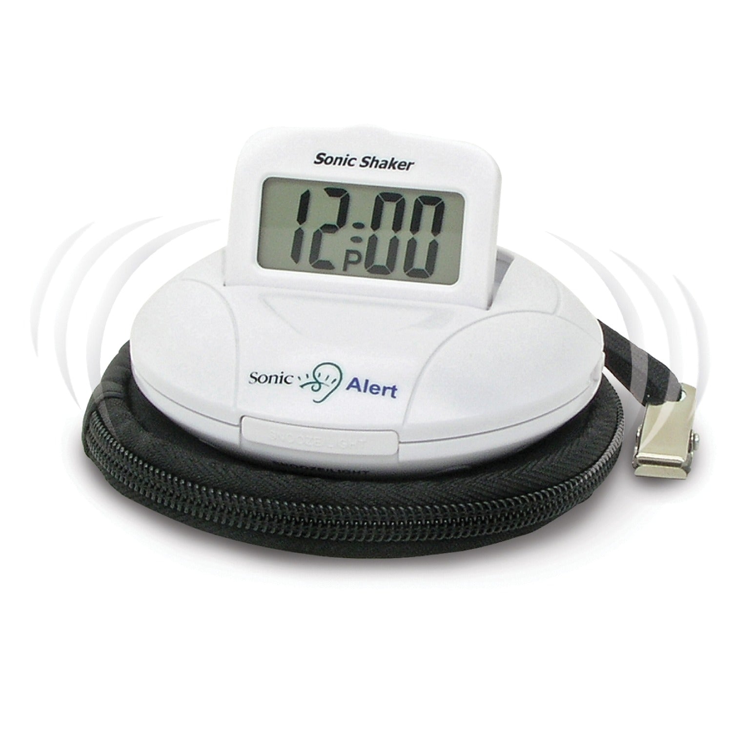 Sonic Boom Portable Vibrating Alarm Clock