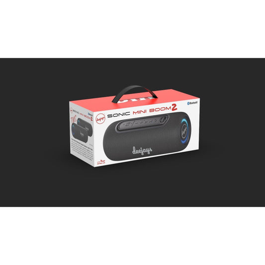 Sonic Mini Boom 2 Bluetooth Speaker Black