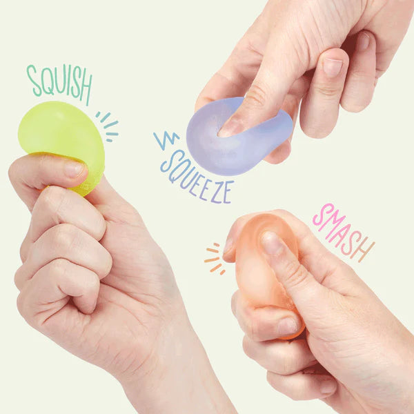 Speks Squeezable Gel Stress Ball, Assorted Colors, 1 Pc 3
