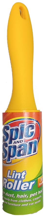 Spic & Span Lint Roller 30 Sheets