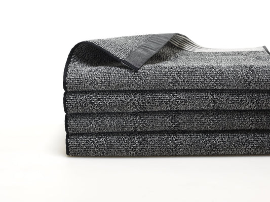 Spicy Black & White Towel. 20x36 1