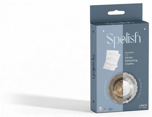 Spolish Silver Polishing Cloths 6 Pk. 1