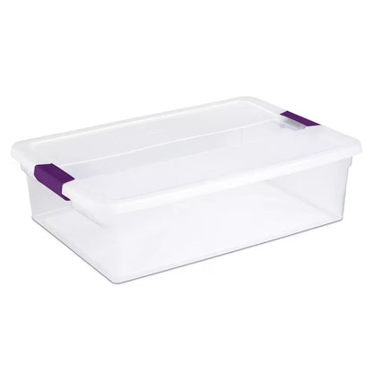 STORAGE-LATCH TOP-32qt PURPLE