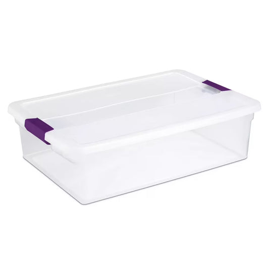 STORAGE-LATCH TOP-32qt PURPLE