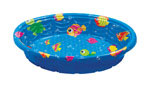Summer Escapes Round Plastic Wading Pool 11.4 in. H X 59 in. D
