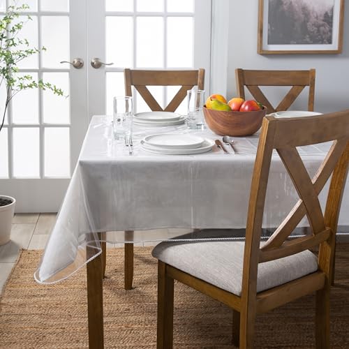 Super Clear table Cloth 70" x 132" 3