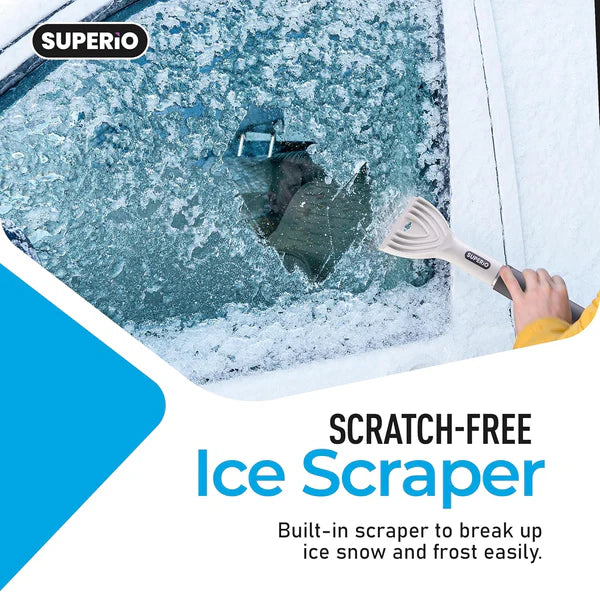 Superio 3 In 1 Telescopic Car Snow Brush & Ice Scraper 8
