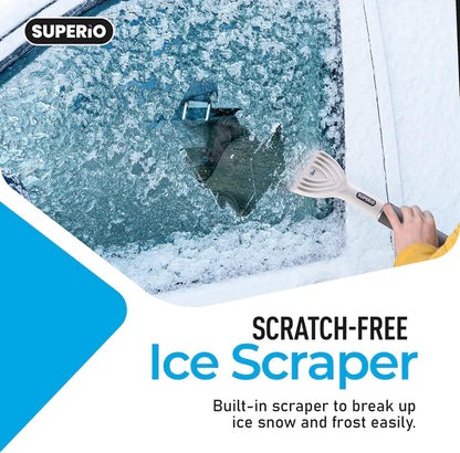Superio 3 In 1 Telescopic Car Snow Brush & Ice Scraper 8