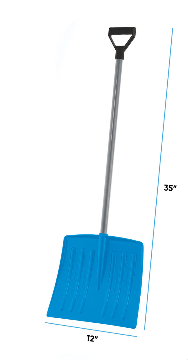 Superio Blue Kids Snow Shovel Metal Handle 4