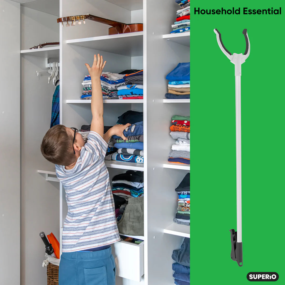 Superio Grabber Reacher Tool 40'' 4