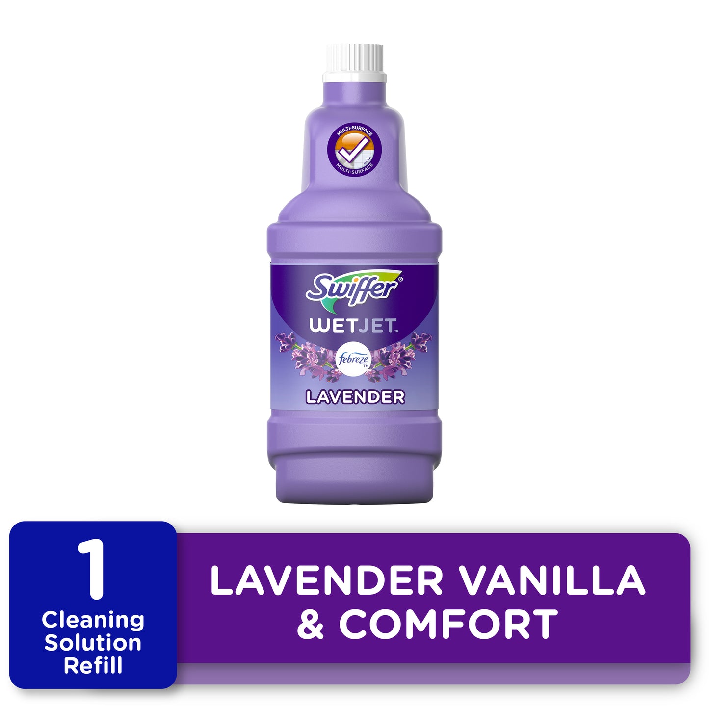 Swiffer Wet Jet Liquid Lavender 42.2 Oz.
