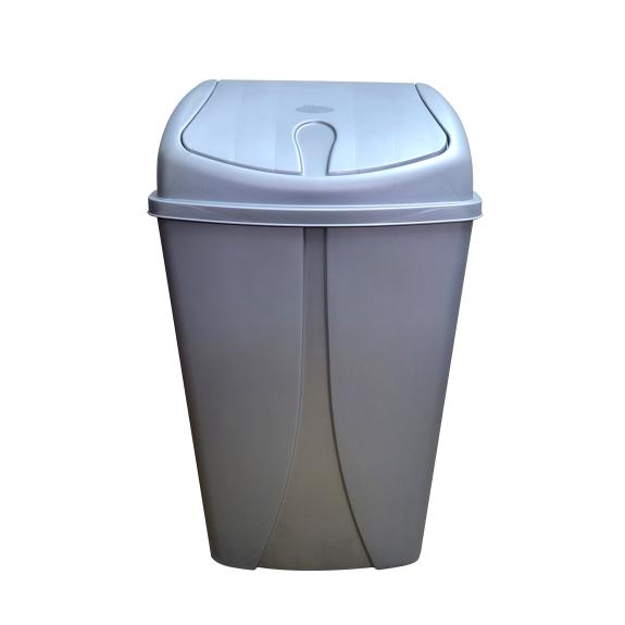 Swing Trash Bin Grey 2.5 G 1