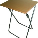TABLE/SNACK FOLDING 19x15x26 BEECH