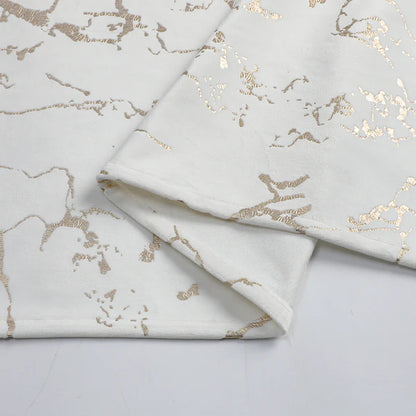 Majestic Tablecloths (70"X120", Velvet Glacier Gold)