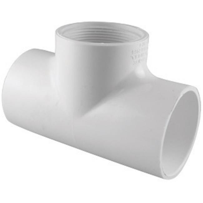 TEE PVC40 3/4"" SXSXFPT