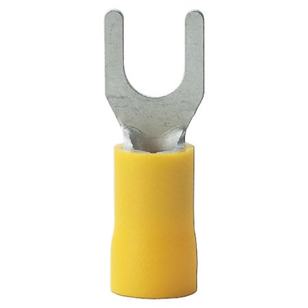TERMINAL/ SPADE/ 12-10AWG/ 8-10 STUD/ YELLOW; 14PC