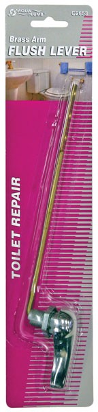 TOILET TANK LEVER-wMETAL SPUD