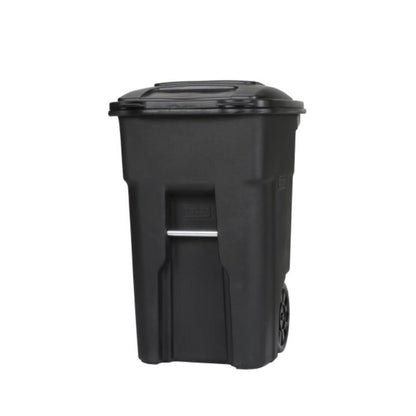 TOTER GARBAGE CAN BLACK 48GL 2