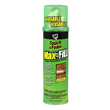 TOUCHnFOAM- MAX FILL TRIPLE EXPANDING FOAM SEALENT 12OZ 1