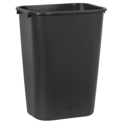 TRASH CAN 41QT BLACK