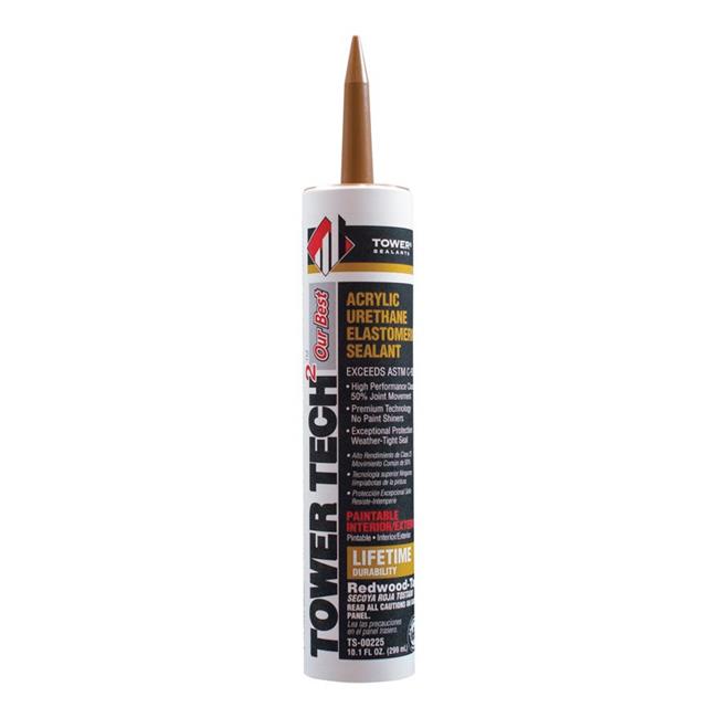 TS-00225 REDWOOD TAN TOWER TECH2 ACRYLIC SEALANT