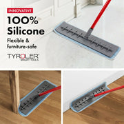 TYROLER SILICONE FLOOR MOP W/ SWIVEL