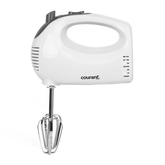 150W 5-Speed Hand Mixer - White