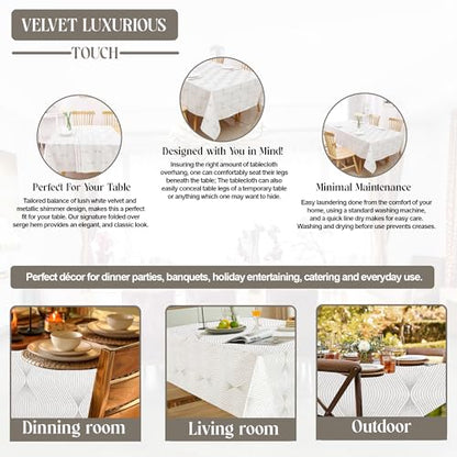 Tablecloth Infinity Gold 60"x90" 4