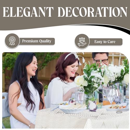 Tablecloth Infinity Gold 70"x108" 3