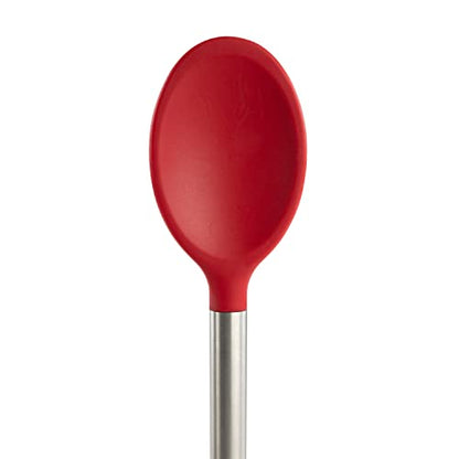 Tovolo Silicone Mixing Spoon-Red 4