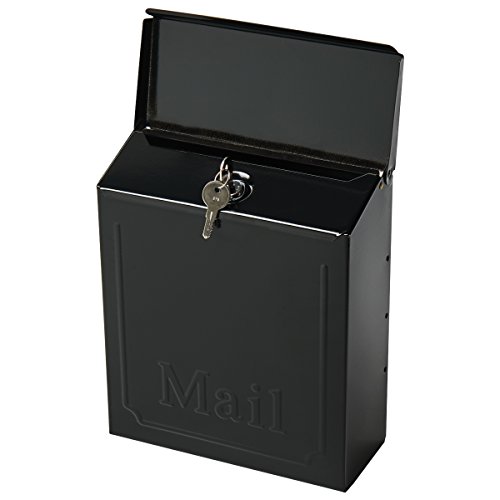 Townhouse Mailbox Black