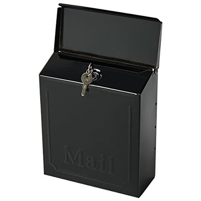 Townhouse Mailbox Black