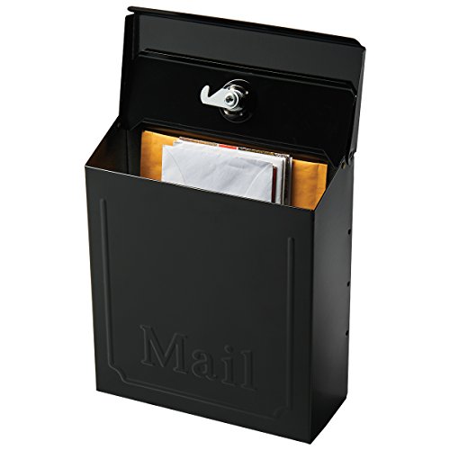 Townhouse Mailbox Black