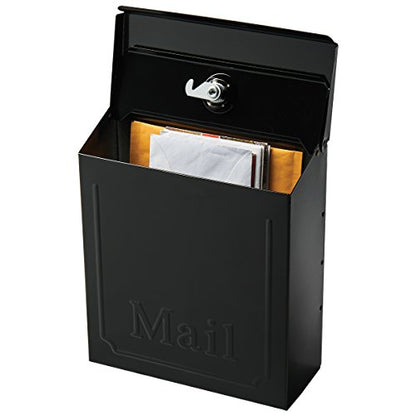 Townhouse Mailbox Black