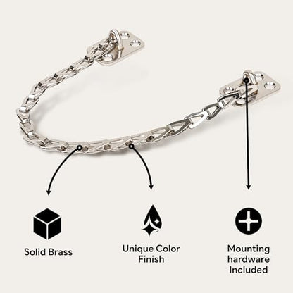 Transom Chain Polished Chrome 3