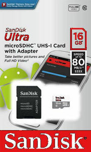 Ultra microSDHC 16GB UHS-I Card Class 10 1