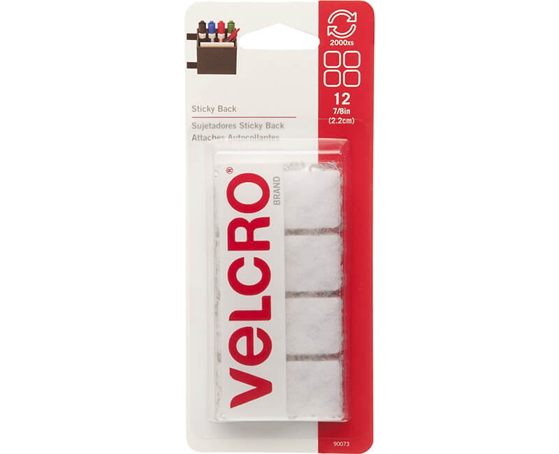 VELCRO-SQUARES-7/8"-WHITE