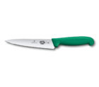 Victorinox - Fibrox Pro Chef Knife, Serrated and Straight, 6" 7