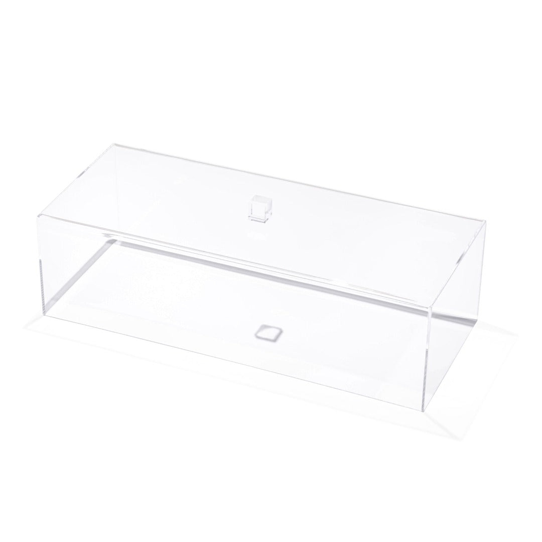 Vikko-Serving, Acrylic Rectangle 5"Dome Cover, Clear, 7"x17"5"H