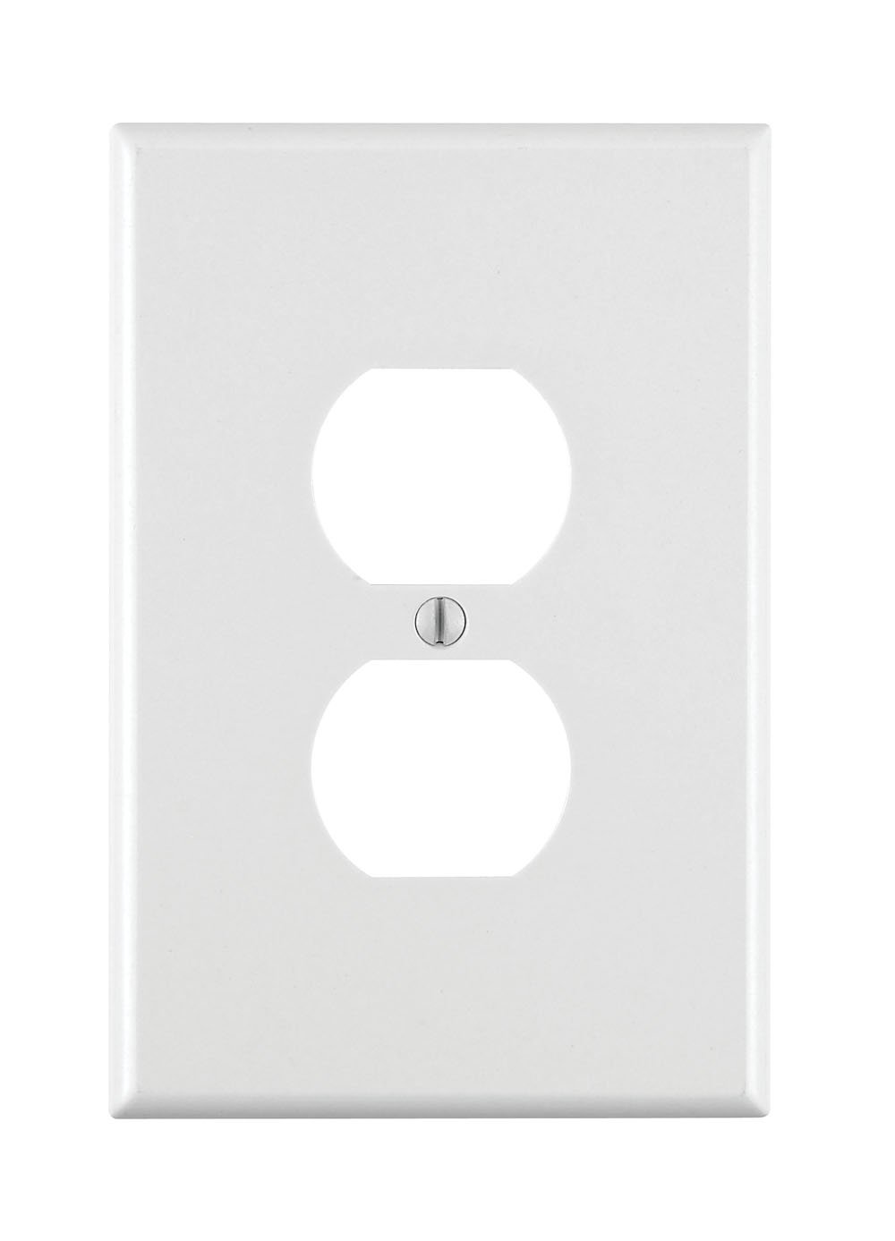 WALLPLATE OVERSIZE1G WHT 1