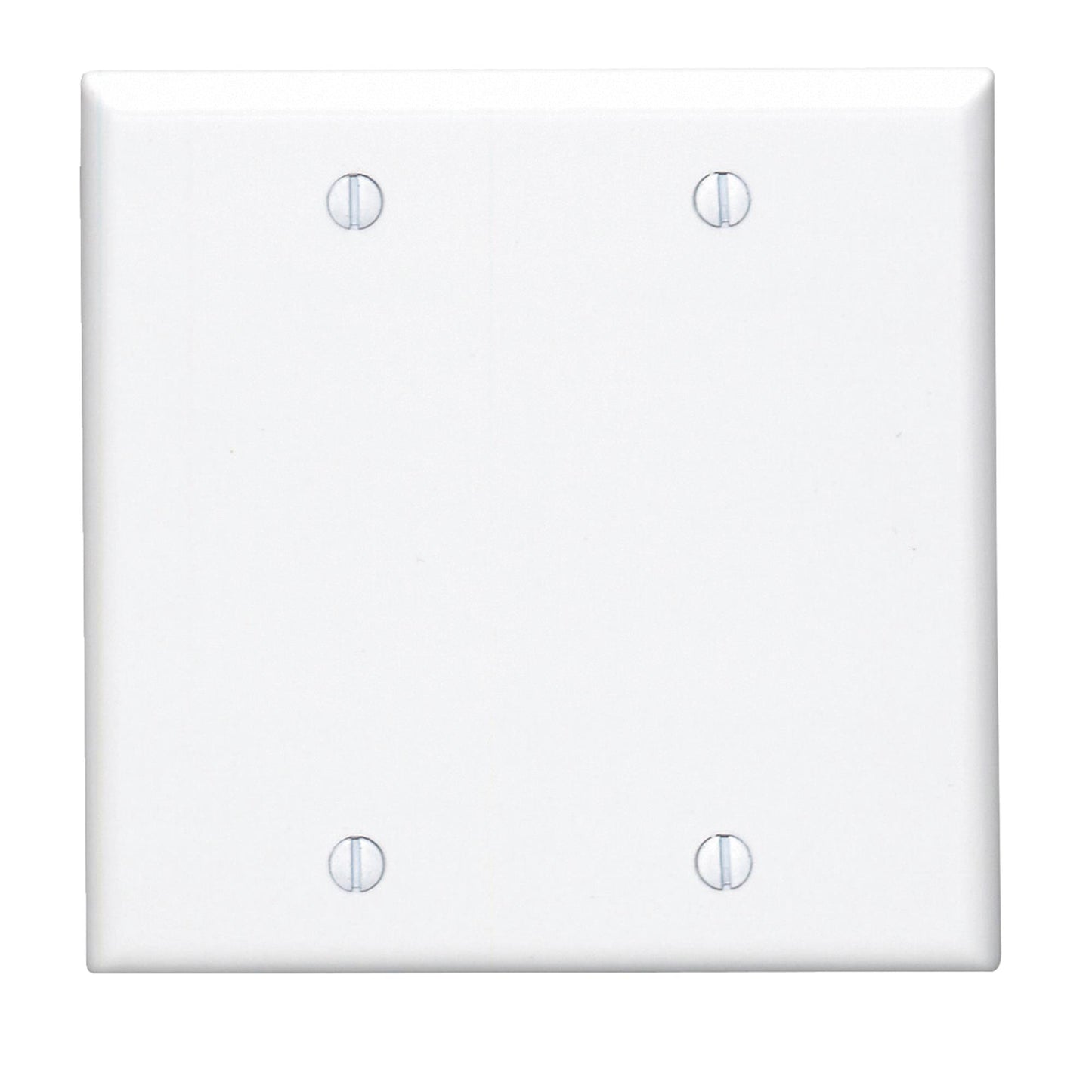 WALLPLAT BLANK 2G WHT