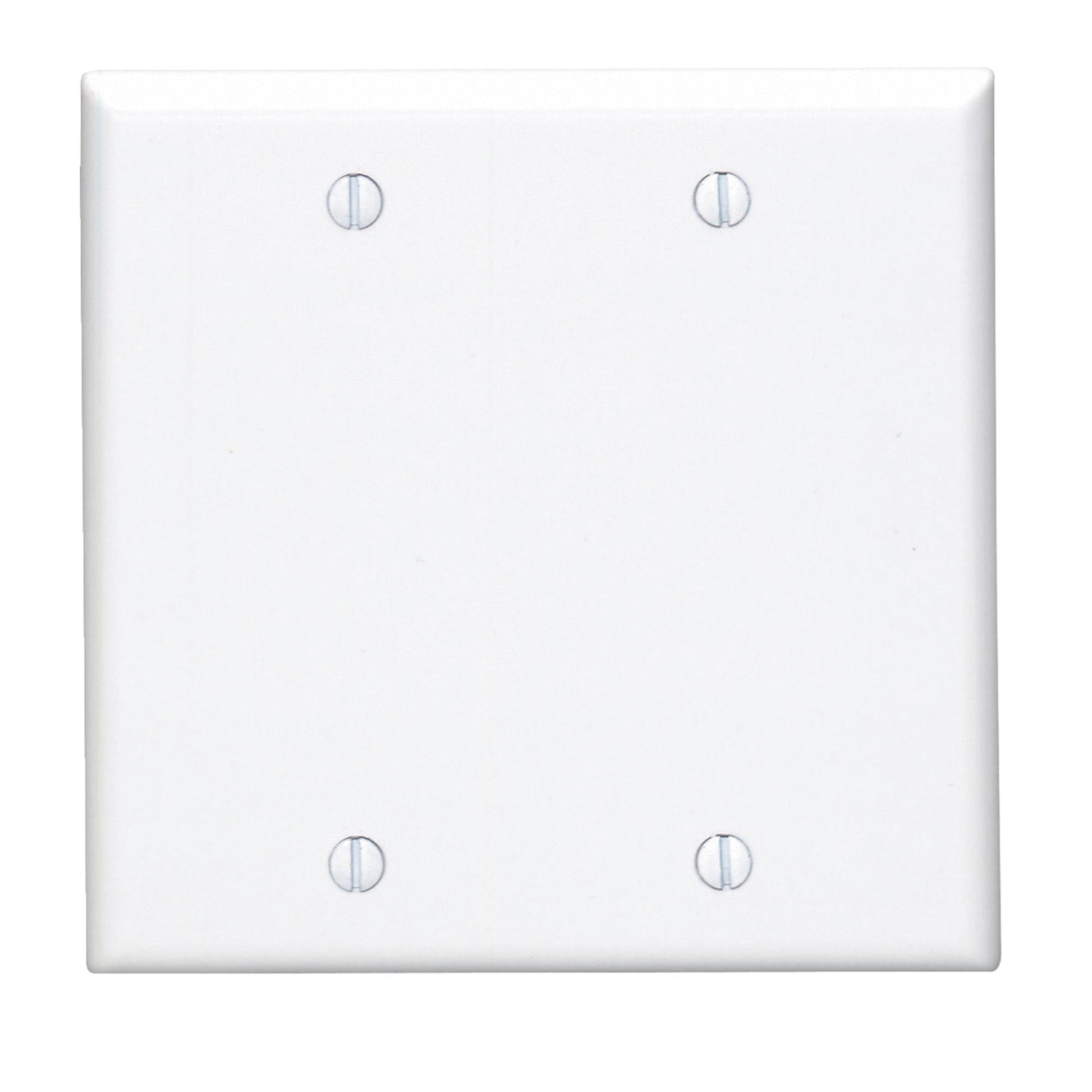 WALLPLAT BLANK 2G WHT