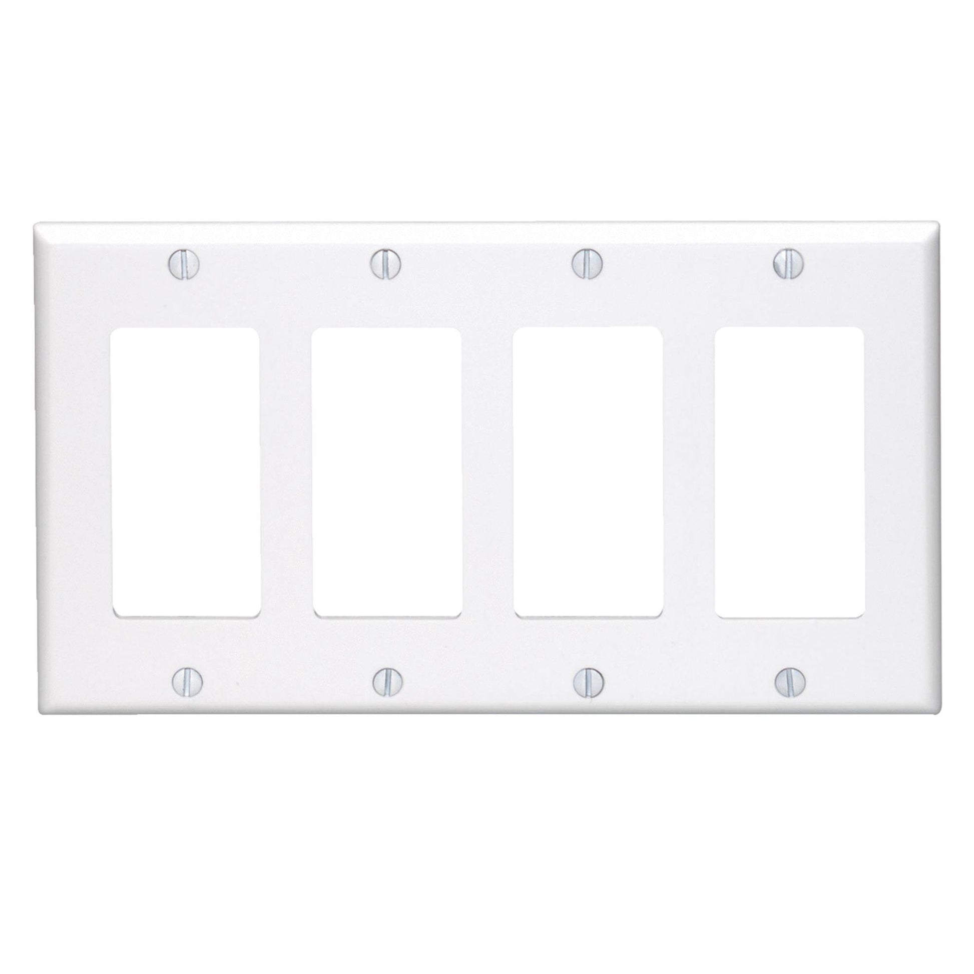 WALPLAT 4G GFI DECOR WH