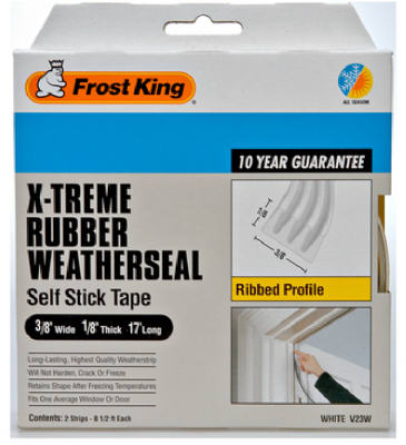 WEATHERSEAL-RUBBER-3/8 x 1/8 x