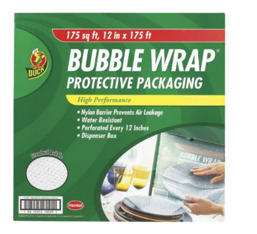 WRAP BUBBLE 12"X175'CLR
