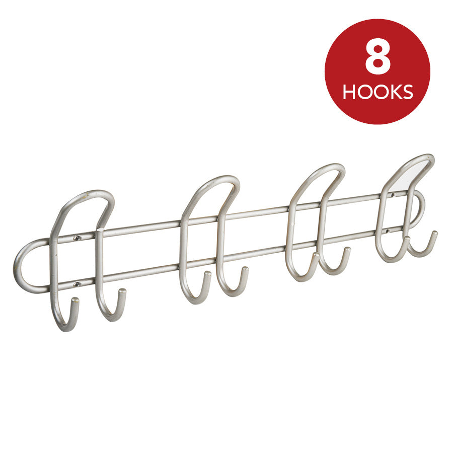 Wall Mount 8 Hook Hanger