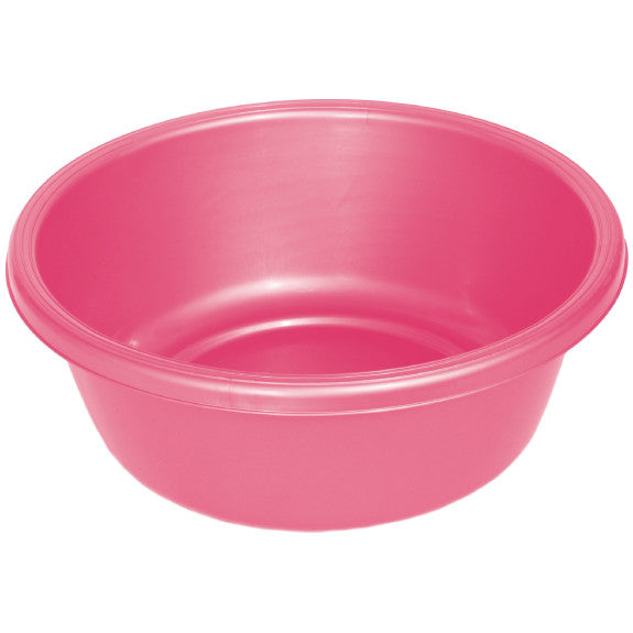 Wash Basin Plastic (Pink, Small) 1